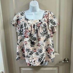 Torrid Cotton Short Sleeve Shirt
